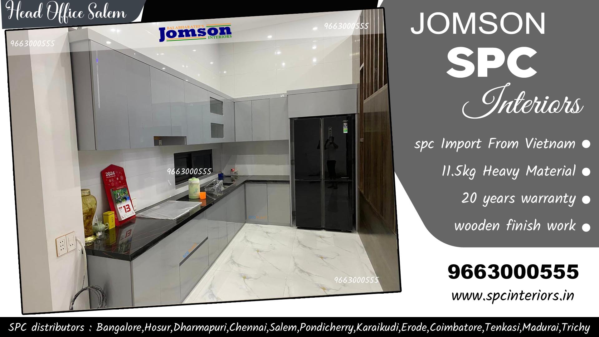 pvc modular kitchen 